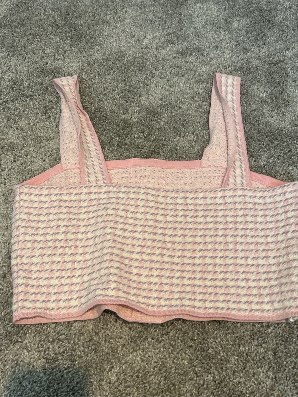 Sandro Paris Blandine Skirt 1 Daniella Top 2 Pink Purple Tweed Set Size S/M $485 - Picture 5 of 7